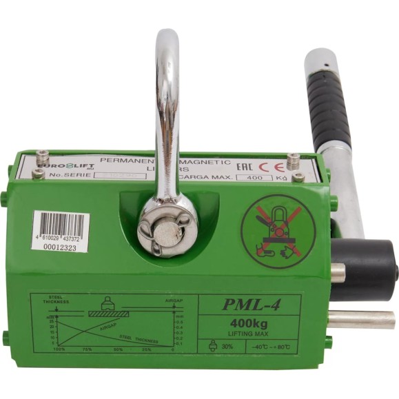 Магнитный захват EURO-LIFT jg-400 (pml-4), г/п 400 кг 00012323