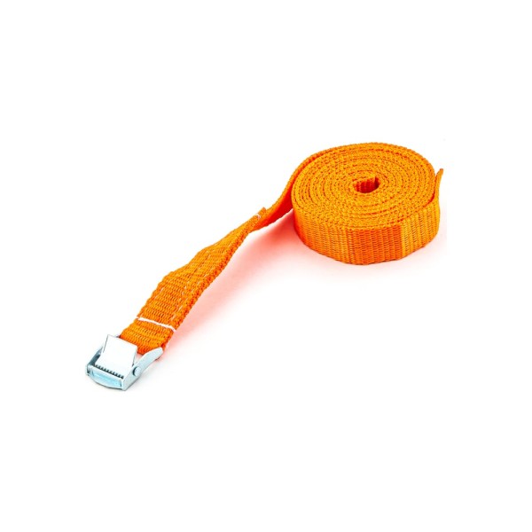 Ремень крепления груза TopAuto ширина ленты 25 мм, 250 кг, механизм пряжка с фиксатором, 3 м РК253