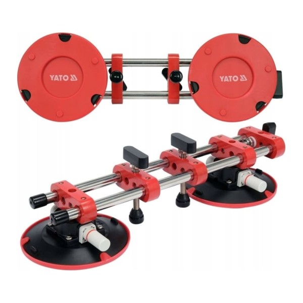 Регулятор зазора плитки с двумя присосками YATO YT-37210