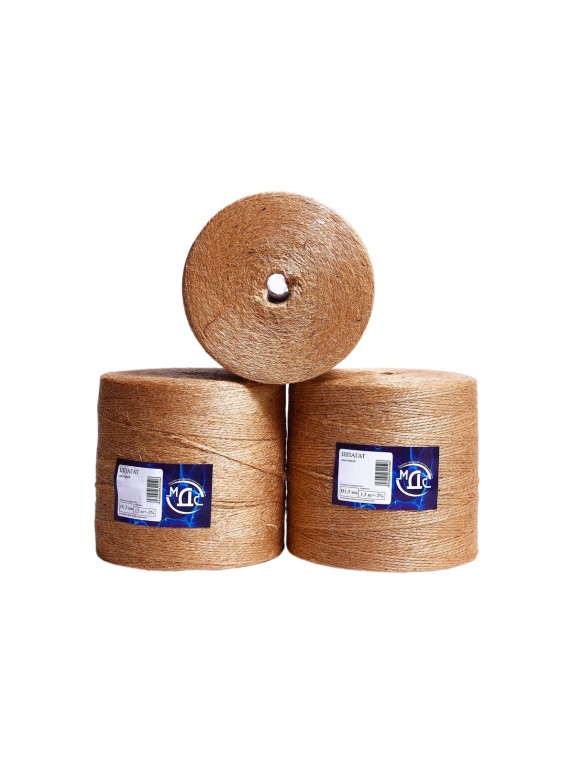 Джутовый крученый шпагат ТОРГОВО-ПРОИЗВОДСТВЕННАЯ КОМПАНИЯ МДС 1,5 кг 7930050322506