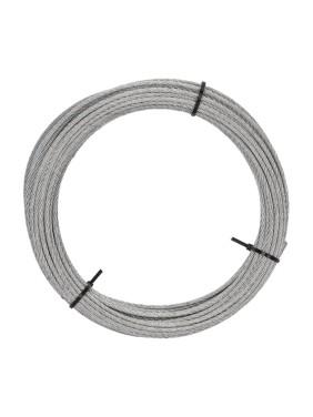 Стальной трос для растяжки DIN 3055, 4 мм, 20 м Tech-Krep 127848