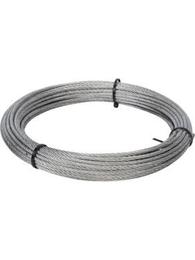 Стальной трос для растяжки DIN 3055, 4 мм, 20 м Tech-Krep 127848