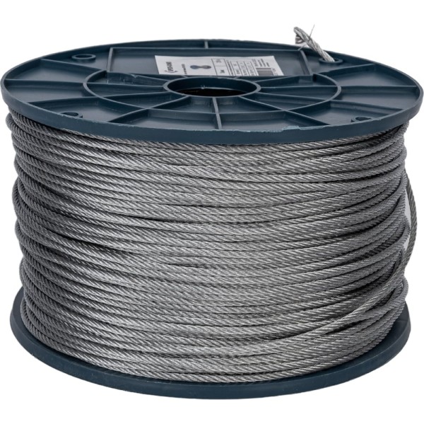 Трос для растяжки КРЕП-КОМП DIN3055 3мм 250м тр3