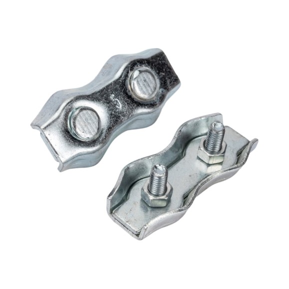 Зажим троса ГОСКРЕП Duplex M5 2 шт. 7-0011060
