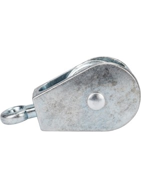 Одинарный блок КРЕП-КОМП шкив металлический 25 миллиметр /7/ 1шт бом25мф