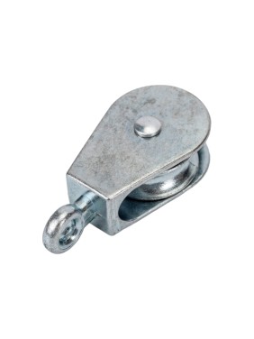 Одинарный блок КРЕП-КОМП шкив металлический 25 миллиметр /7/ 1шт бом25мф