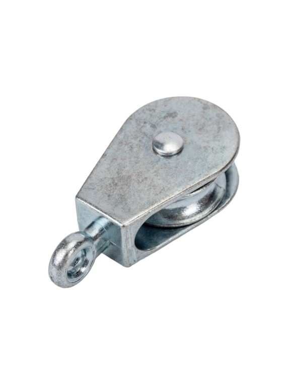 Одинарный блок КРЕП-КОМП шкив металлический 25 миллиметр /7/ 1шт бом25мф