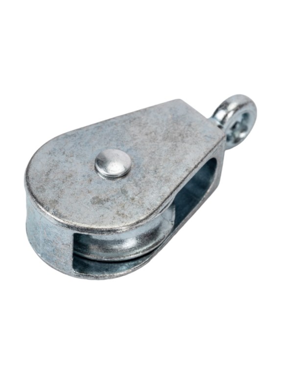 Одинарный блок КРЕП-КОМП шкив металлический 25 миллиметр /7/ 1шт бом25мф