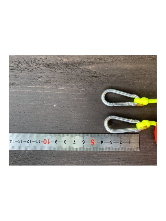 Карабин 4х40мм DIN 5299 1шт- ярлык Tech-Krep 126604