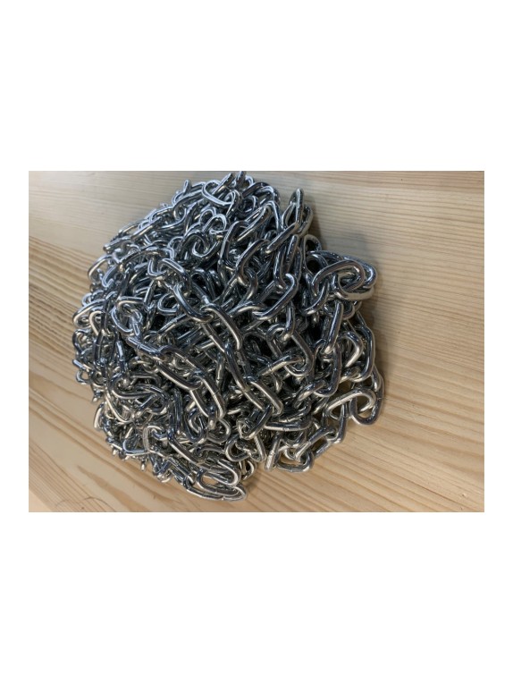 Короткозвенная цепь Невский Крепеж DIN 766 5 мм, 10 м 825026