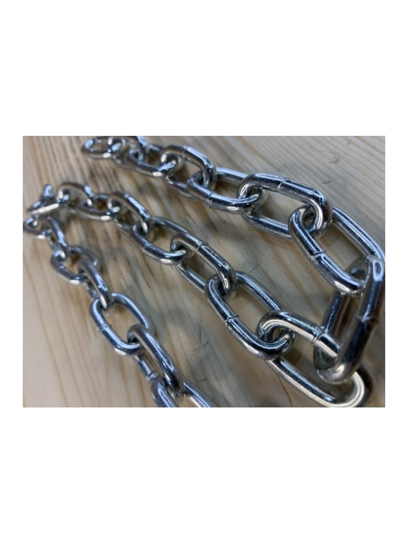 Короткозвенная цепь Невский Крепеж DIN 766 5 мм, 10 м 825026