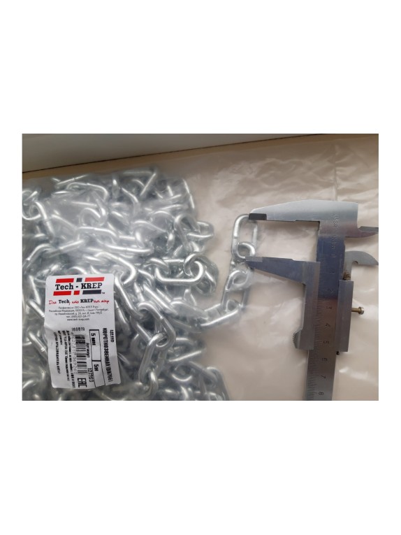 Короткозвенная цепь Tech-Krep DIN766 5мм упак. 5м - накл. 127869