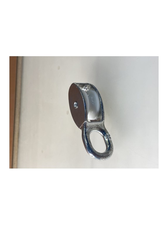 Одинарный блок КРЕП-КОМП шкив пластиковый 25 мм, 7 мм, 1 шт. бо25мф