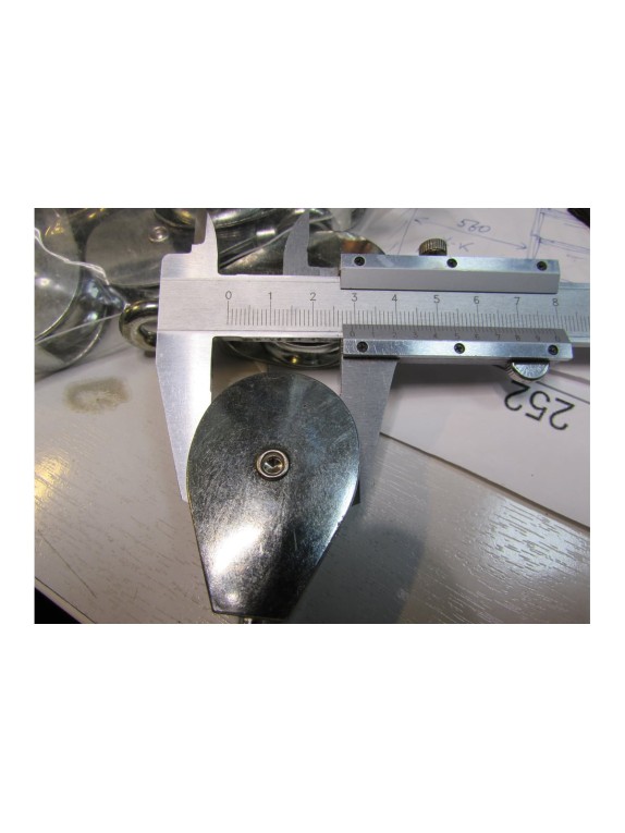 Одинарный блок Tech-Krep BK-Simplex металл 40мм 15шт 00007190