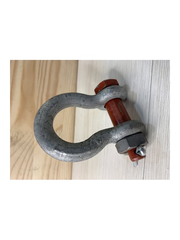 Такелажная омегообразная скоба со шплинтом HAKLIFT грузоподъемность 3,25 т SAK32PLBP