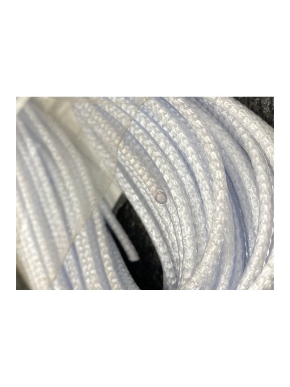 Трос хозяйственный плетёный с полимерным покрытием BEFAST 3 мм, белый, 20 м TCP030WS