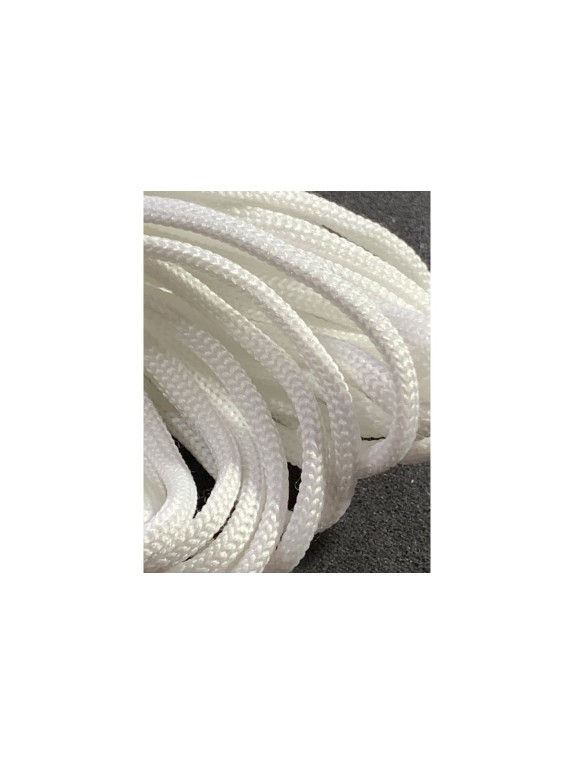 Вязаный шнур ПЭ бытовой 4 мм, белый, 20 м Tech-Krep 139973
