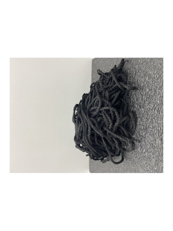 Вязаный шнур (ПП, 4 мм, с сердцевиной, универсальный, черный, 50 м) Tech-Krep 139931