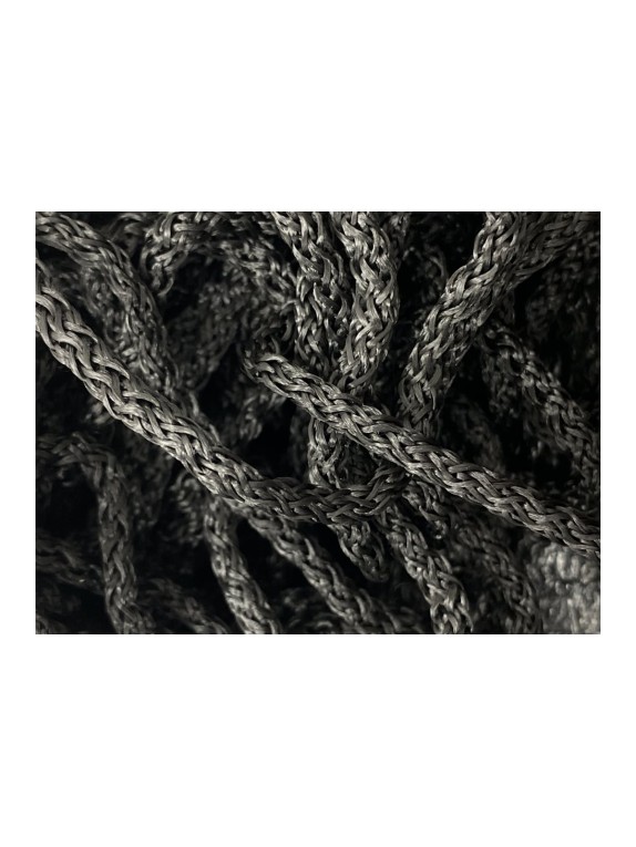 Вязаный шнур (ПП, 4 мм, с сердцевиной, универсальный, черный, 50 м) Tech-Krep 139931