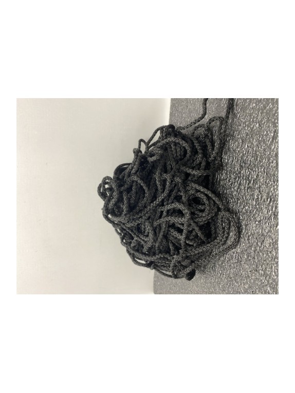 Вязаный шнур (ПП, 4 мм, с сердцевиной, универсальный, черный, 50 м) Tech-Krep 139931