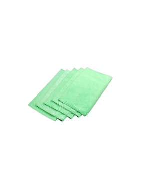 Микрофибра ACG 35х40 см, 320 г/м2, зеленая, 5 шт. в уп. 1007895