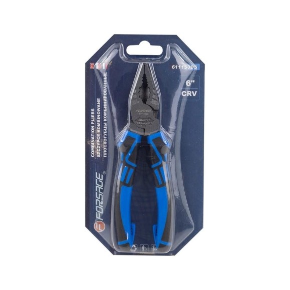 Комбинированные плоскогубцы Forsage 150мм F-611150DS(54812) Комбинированные плоскогубцы Forsage 150мм F-611150DS(54812)