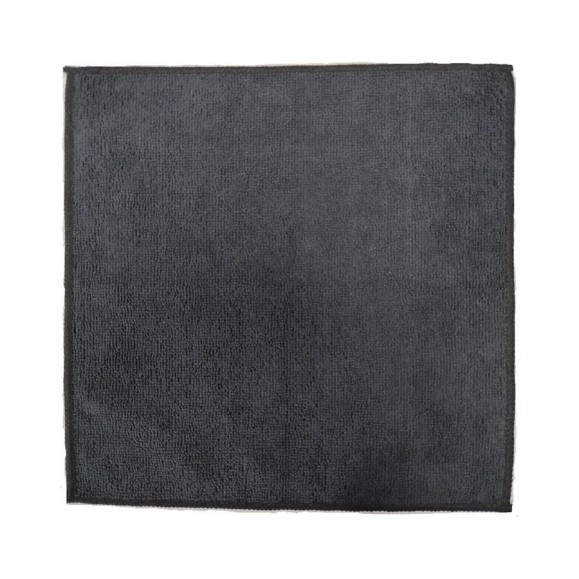 Хозяйственные салфетки ООО Комус микрофибра, 30x30 см, 5 шт. в упаковке, черная 1514072
