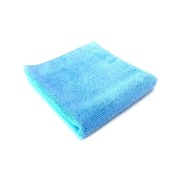 Хозяйственная салфетка ООО Комус микрофибра 220 г/кв. м, 35x35 см, синий, 5 шт. в упаковке 1563650