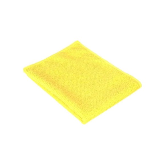 Хозяйственная салфетка ООО Комус микрофибра 220 г/кв. м, 35x35 см, желтый, набор в упаковке 5 шт. 1563647