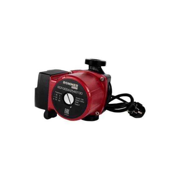 Циркуляционный насос ROMMER profi 25/40-130 RCP-0004-2540130 RG0091N6E5OG6E Циркуляционный насос ROMMER profi 25/40-130 RCP-0004-2540130 RG0091N6E5OG6E