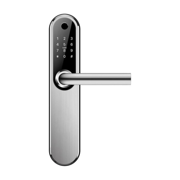 Электронный замок Novilock Smart plus silver v.4208 с врезным механизмом 4585 v.4933 4958 Электронный замок Novilock Smart plus silver v.4208 с врезным механизмом 4585 v.4933 4958