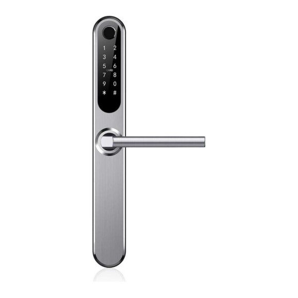 Электронный замок Novilock Smart slim silver v.4203 с врезным механизмом 3585 v.4931 4997 Электронный замок Novilock Smart slim silver v.4203 с врезным механизмом 3585 v.4931 4997