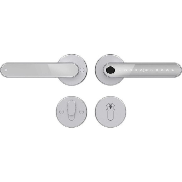 Электронный замок Novilock Home fast silver v.4210 с врезным механизмом 6085 v.4938 4107 Электронный замок Novilock Home fast silver v.4210 с врезным механизмом 6085 v.4938 4107
