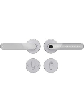 Электронный замок Novilock Home fast silver v.4210 с врезным механизмом 5572 v.4936 4106