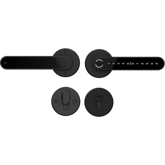 Электронный замок Novilock Home fast black v.4211 с врезным механизмом 5085 v.4935 4127 Электронный замок Novilock Home fast black v.4211 с врезным механизмом 5085 v.4935 4127