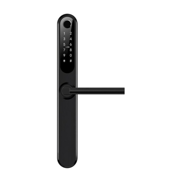 Электронный замок Novilock Smart slim black v.4204 с врезным механизмом 6085 v.4938 4094