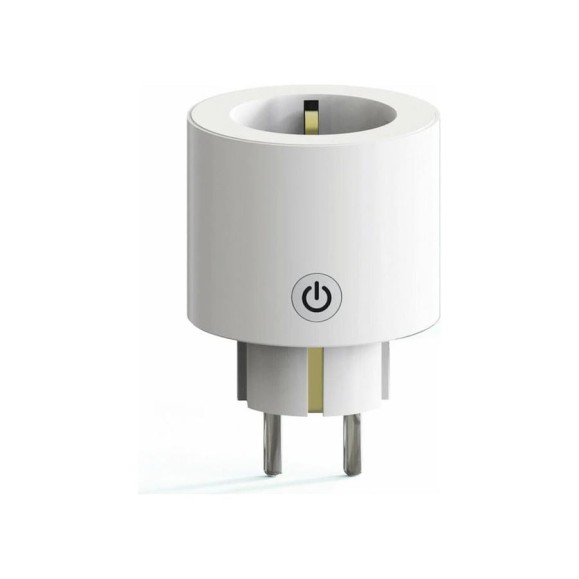 1-постовая розетка Moes Smart Socket, Wi-Fi, 250 В, 16А, встраиваемая IP20, шторки + ЗК, б WK-UEU16-M