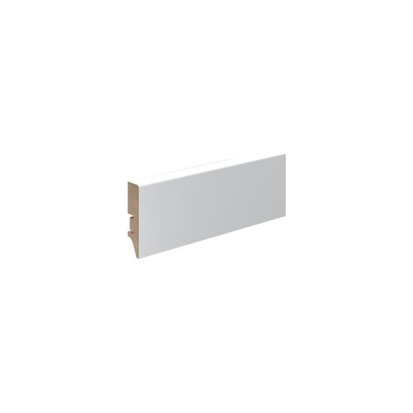 Напольный плинтус STELLA 60, МДФ, 2000x60x16 мм, белый, 7 шт. ЦБ-00012922 Напольный плинтус STELLA 60, МДФ, 2000x60x16 мм, белый, 7 шт. ЦБ-00012922