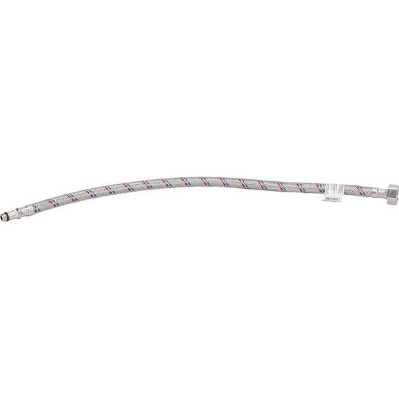 Подводка для смесителей СТМ сталь, 1/2xM10x50 см., короткий штуцер CWFSS050