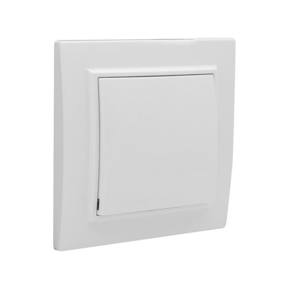 1-клавишный выключатель EKF Минск СП, 10А, белый Basic ERV10-021-10 1-клавишный выключатель EKF Минск СП, 10А, белый Basic ERV10-021-10