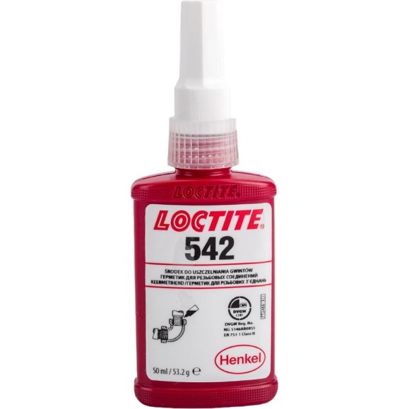Резьбовой уплотнитель Loctite 542 текучий 50мл 246613 Резьбовой уплотнитель Loctite 542 текучий 50мл 246613