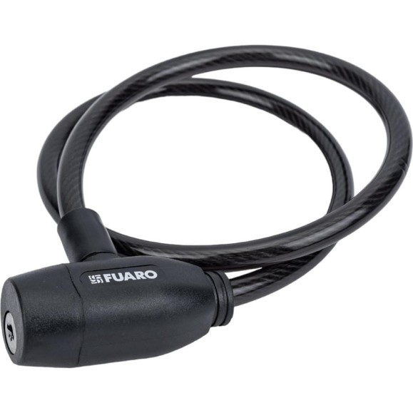 Тросовый замок Fuaro PL-0865-KEY 8x650 мм, 2 кл., подвес 42299 Тросовый замок Fuaro PL-0865-KEY 8x650 мм, 2 кл., подвес 42299