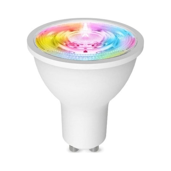 Светодиодная лампа Moes Smart LED Bulb ZB-TD-RWWGU10, Zigbee, GU10, 4,9 Вт, 345 Лм, ZB-TD-RWW-GU10