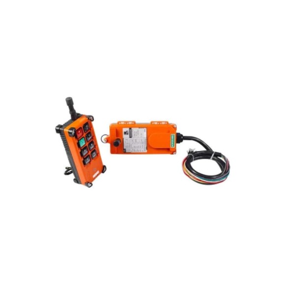 Комплект радиоуправления GEARSEN f24-6d, 380 В, двухскоростной, 6 кнопок GRCPW 6-380 Комплект радиоуправления GEARSEN f24-6d, 380 В, двухскоростной, 6 кнопок GRCPW 6-380