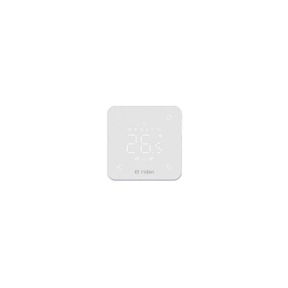 Комнатный термостат Ридан RSmart-FW с Wi-Fi подключением 230V, белый 088L1142R Комнатный термостат Ридан RSmart-FW с Wi-Fi подключением 230V, белый 088L1142R