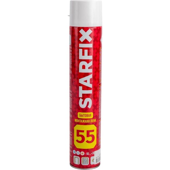 Монтажная пена STARFIX Foam 55 750 мл SM-65855-1 Монтажная пена STARFIX Foam 55 750 мл SM-65855-1