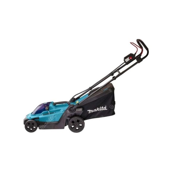 Аккумуляторная газонокосилка Makita LXT 18В, 450 Вт, ширина 33 см, травосборщик 30 л, 3 в 1, 8-ступенчатое центральное регулирование, 20-75 мм, BL1850B, DC18RC XPT DLM330RT Аккумуляторная газонокосилка Makita LXT 18В, 450 Вт, ширина 33 см, травосборщик 30 л, 3 в 1, 8-ступенчатое центральное регулирование, 20-75 мм, BL1850B, DC18RC XPT DLM330RT