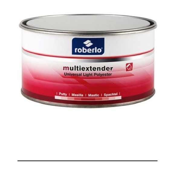 Шпатлевка ROBERLO multiextender полиэфирная, облегченная, универсальная + отв., 0.75 л 61003 Шпатлевка ROBERLO multiextender полиэфирная, облегченная, универсальная + отв., 0.75 л 61003