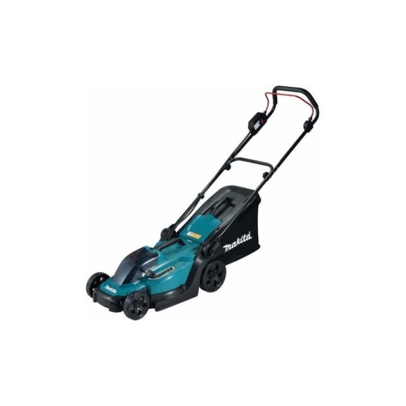 Аккумуляторная газонокосилка Makita LXT 18В, 450 Вт, ширина 33 см, травосборщик 30 л, 3 в 1, 8-ступенчатое центральное регулирование, 20-75 мм XPT DLM330Z Аккумуляторная газонокосилка Makita LXT 18В, 450 Вт, ширина 33 см, травосборщик 30 л, 3 в 1, 8-ступенчатое центральное регулирование, 20-75 мм XPT DLM330Z