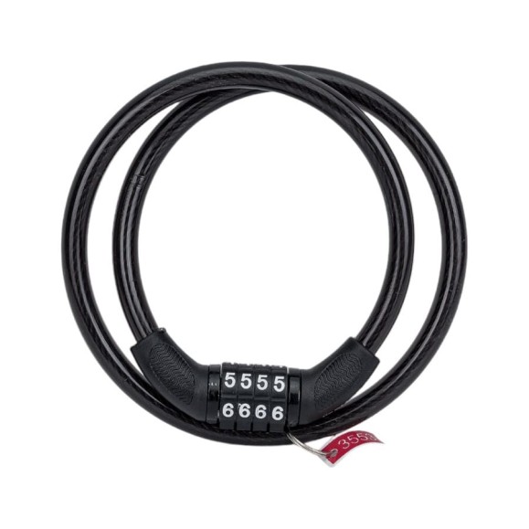 Тросовый замок Fuaro PL-0865-CODE 8x650 мм, код, подвес 42303